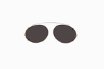 clip solaire ovale verre brun CAT 3