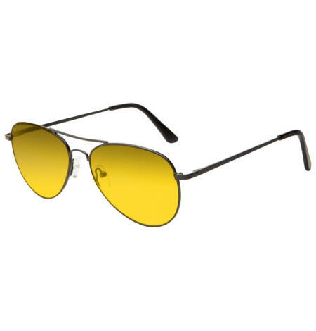 Lunettes soleil Aviator Verres Jaunes