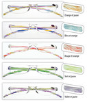 Lunettes loupe rectangle 