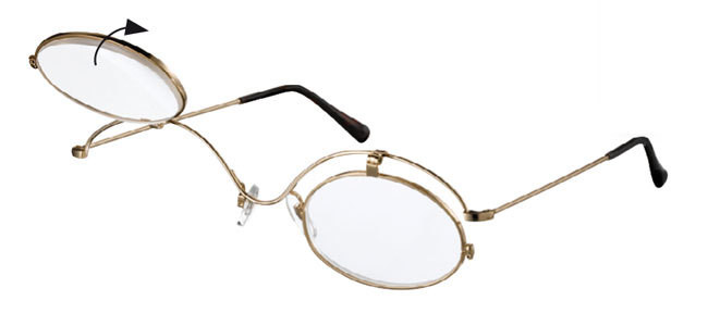 Lunettes de maquillage à verres pivotants - Lapeyre optique